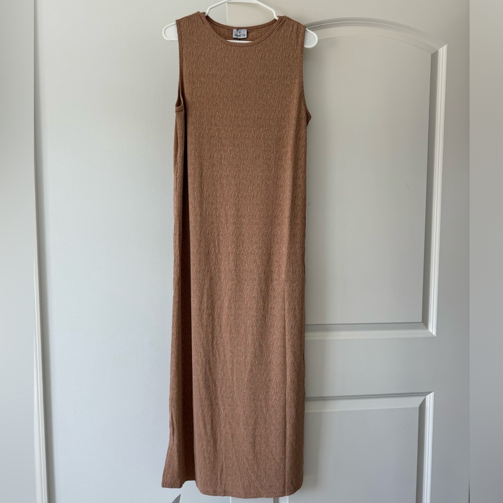 Blank Brand New with Tags Neutral Textured Jumper Dress